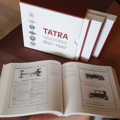 Publikace Tatra v archívní dokumentaci