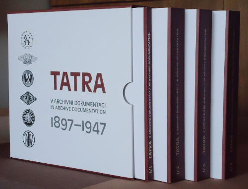 Kniha Tatra v archívní dokumnetaci